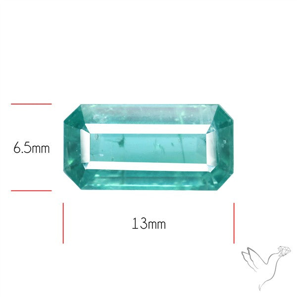 Faceted Paraiba Blue Fine Kyanite Gemstone