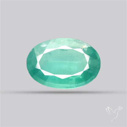 Faceted Paraiba Blue Fine Kyanite Gemstone