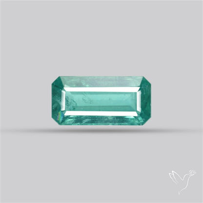 Faceted Paraiba Blue Fine Kyanite Gemstone