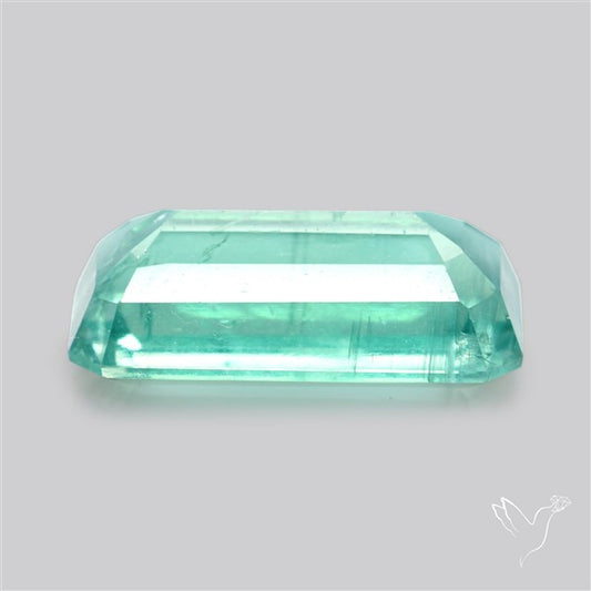 Faceted Paraiba Blue Fine Kyanite Gemstone