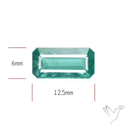 Faceted Paraiba Blue Fine Kyanite Gemstone