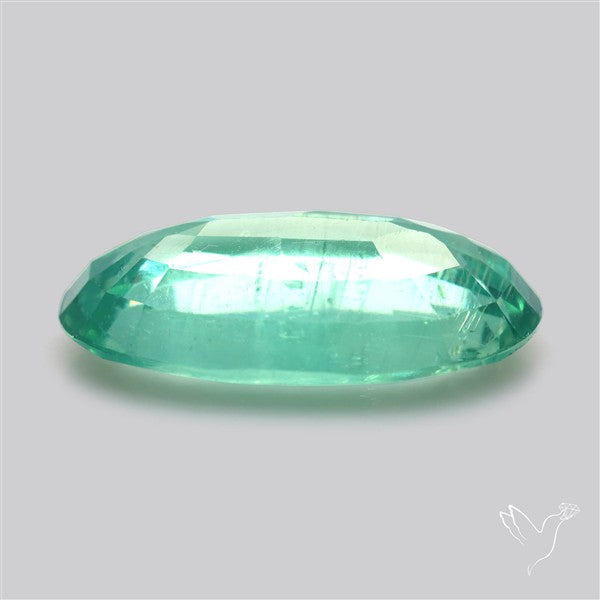 Faceted Paraiba Blue Fine Kyanite Gemstone