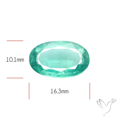 Faceted Paraiba Blue Fine Kyanite Gemstone
