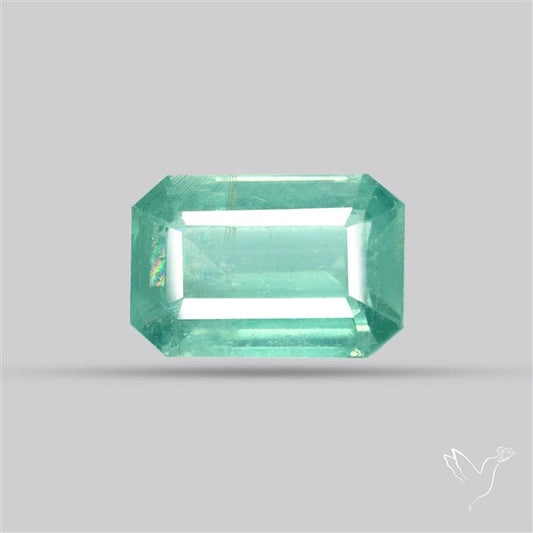 Faceted Paraiba Blue Fine Kyanite Gemstone