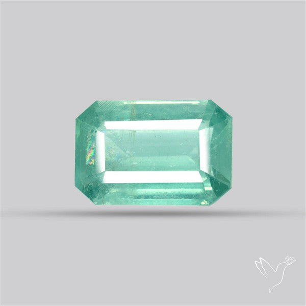 Faceted Paraiba Blue Fine Kyanite Gemstone