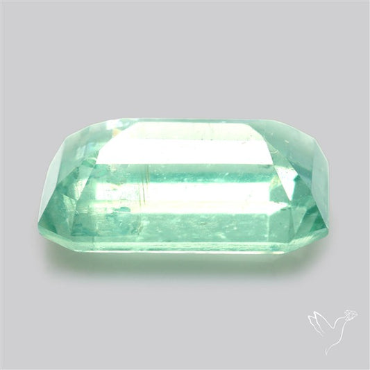 Faceted Paraiba Blue Fine Kyanite Gemstone