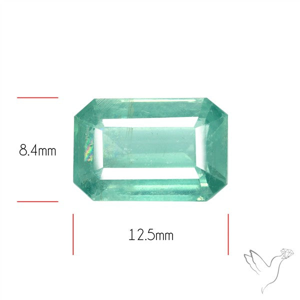 Faceted Paraiba Blue Fine Kyanite Gemstone