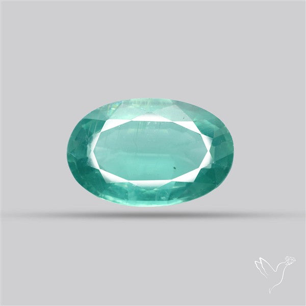 Faceted Paraiba Blue Fine Kyanite Gemstone