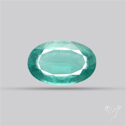 Faceted Paraiba Blue Fine Kyanite Gemstone