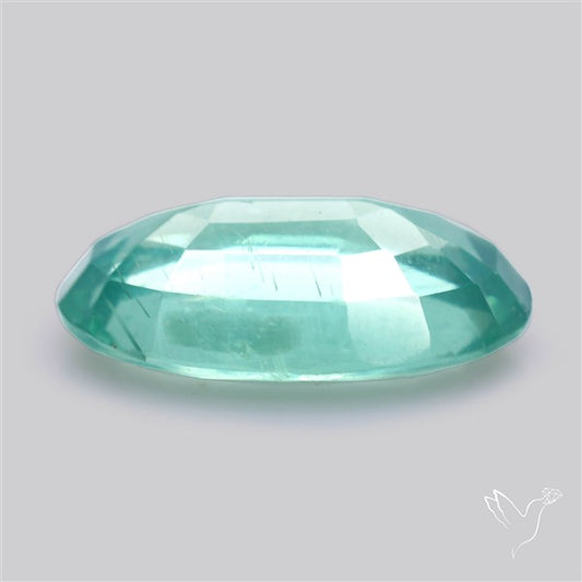 Faceted Paraiba Blue Fine Kyanite Gemstone