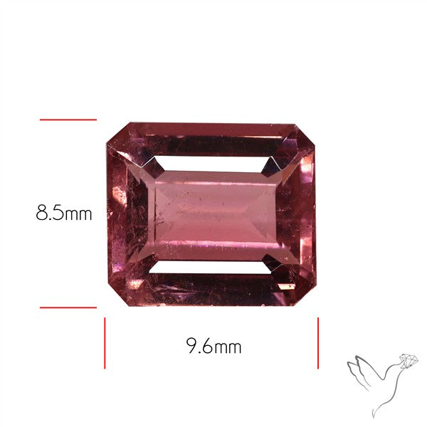 Pink Tourmaline Faceted Fine Gemstone