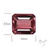Pink Tourmaline Faceted Fine Gemstone
