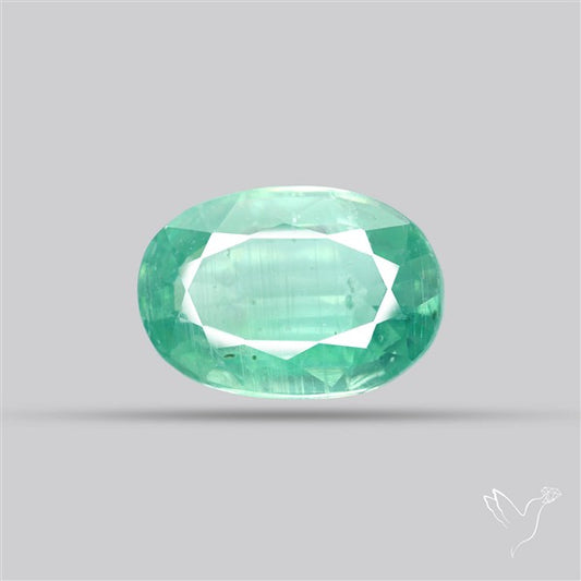 Faceted Paraiba Blue Fine Kyanite Gemstone