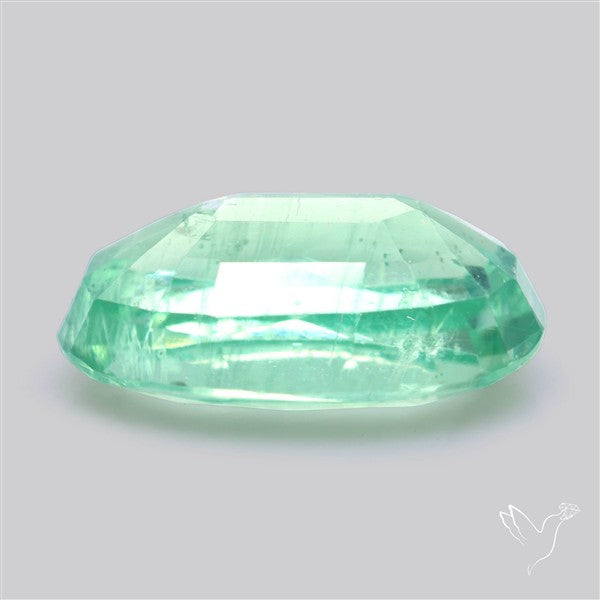 Faceted Paraiba Blue Fine Kyanite Gemstone