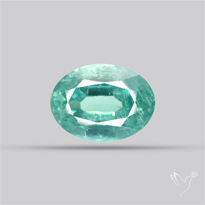 Faceted Paraiba Blue Fine Kyanite Gemstone
