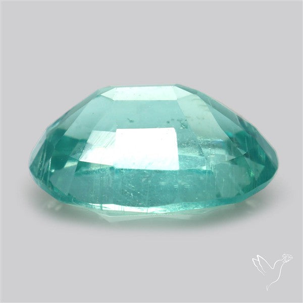 Faceted Paraiba Blue Fine Kyanite Gemstone