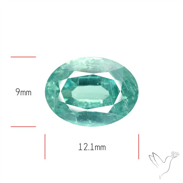 Faceted Paraiba Blue Fine Kyanite Gemstone