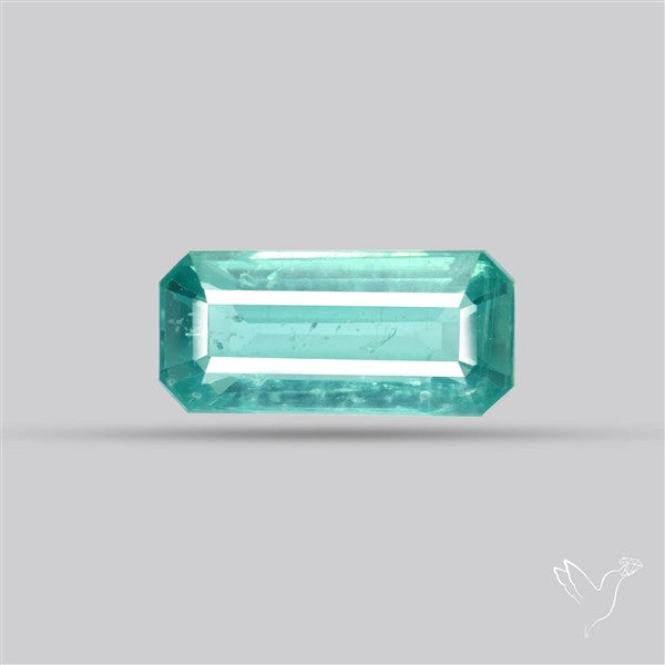Faceted Paraiba Blue Fine Kyanite Gemstone
