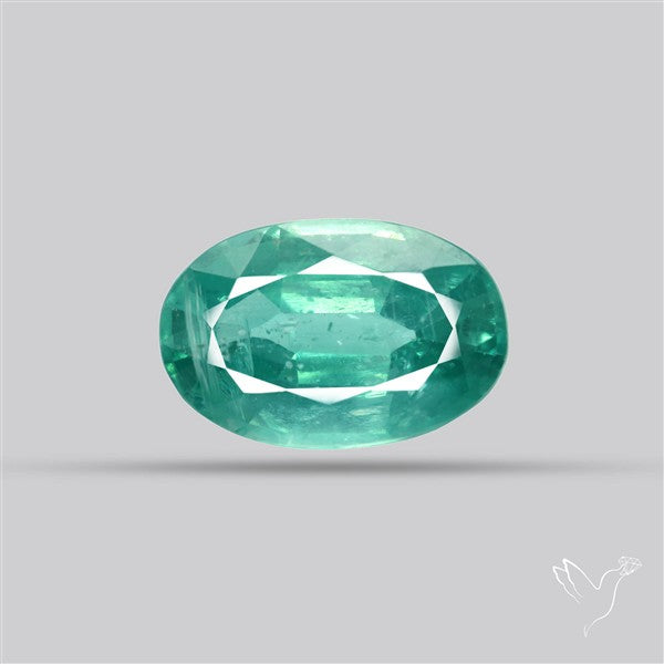 Faceted Paraiba Blue Fine Kyanite Gemstone