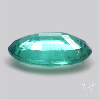 Faceted Paraiba Blue Fine Kyanite Gemstone