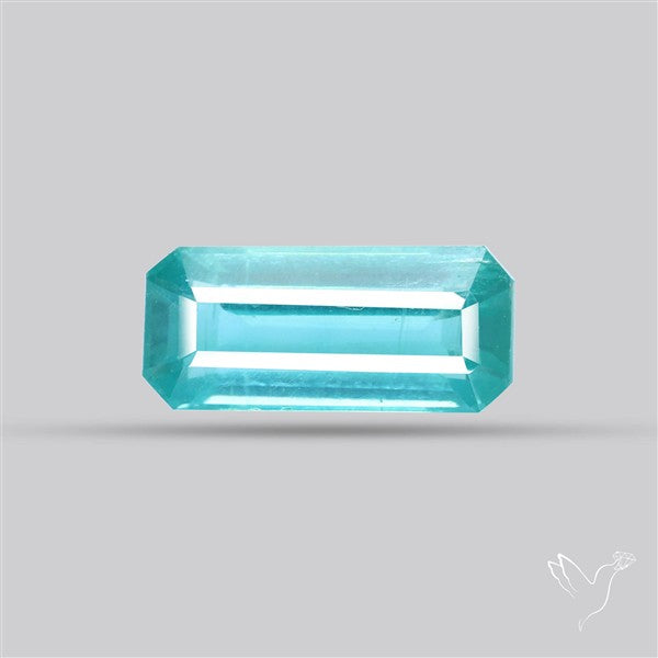 Faceted Paraiba Blue Fine Kyanite Gemstone