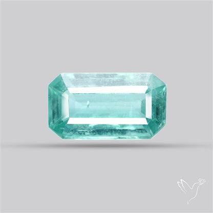 Faceted Paraiba Blue Fine Kyanite Gemstone