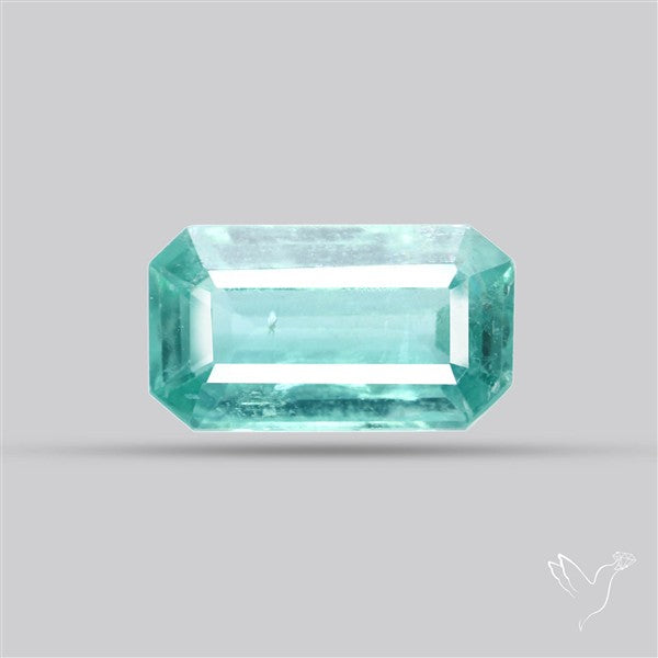 Faceted Paraiba Blue Fine Kyanite Gemstone