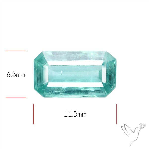Faceted Paraiba Blue Fine Kyanite Gemstone
