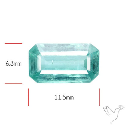 Faceted Paraiba Blue Fine Kyanite Gemstone