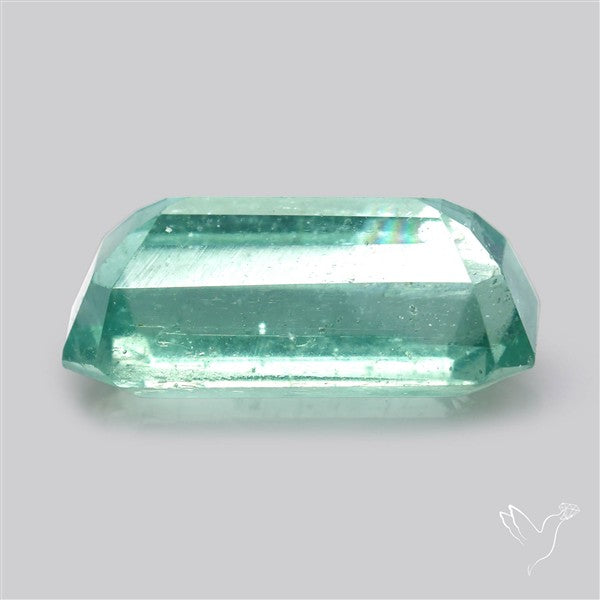 Faceted Paraiba Blue Fine Kyanite Gemstone