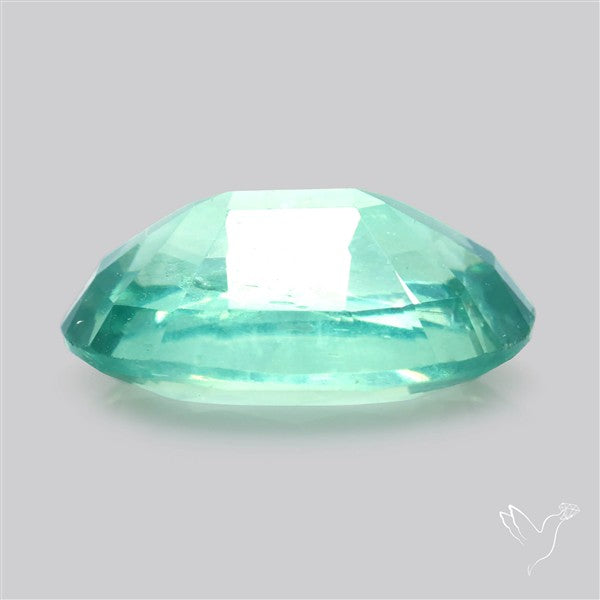 Faceted Paraiba Blue Fine Kyanite Gemstone