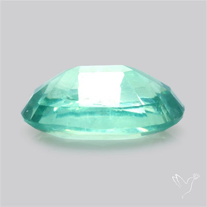 Faceted Paraiba Blue Fine Kyanite Gemstone