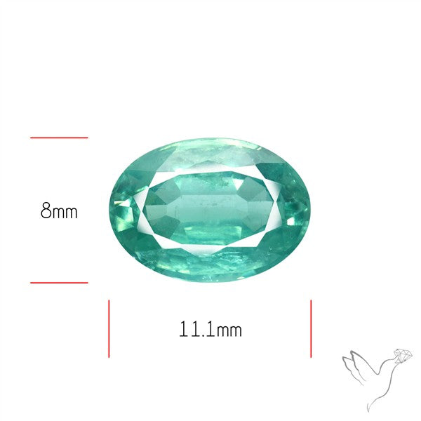 Faceted Paraiba Blue Fine Kyanite Gemstone