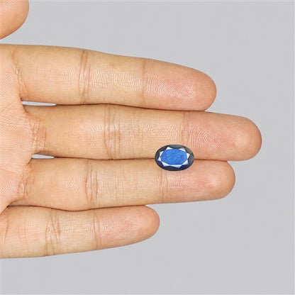 Deep Blue Labradorite Faceted High Grade Fine Gemstone