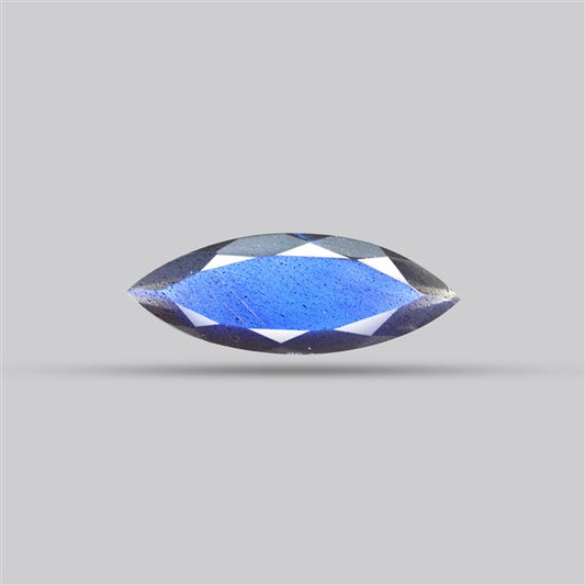 Deep Blue Labradorite Faceted High Grade Fine Gemstone