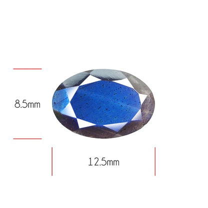 Deep Blue Labradorite Faceted High Grade Fine Gemstone