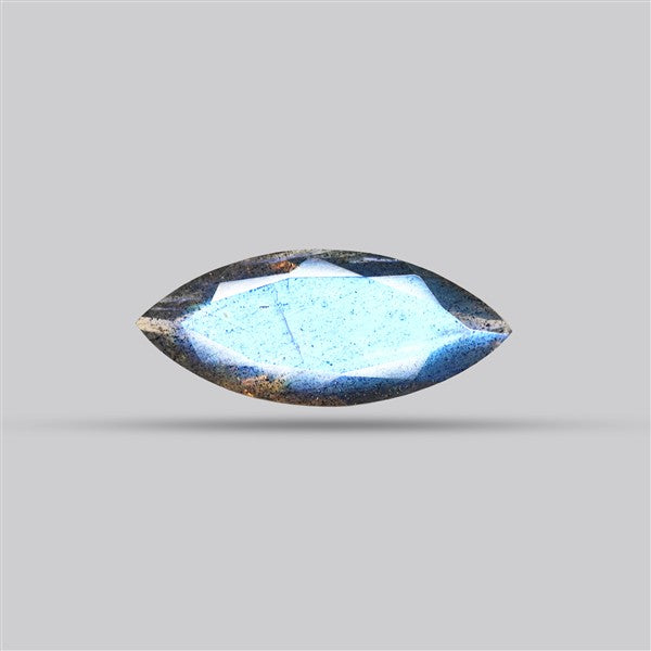 Deep Blue Labradorite Faceted High Grade Fine Gemstone