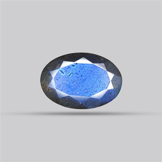 Deep Blue Labradorite Faceted High Grade Fine Gemstone