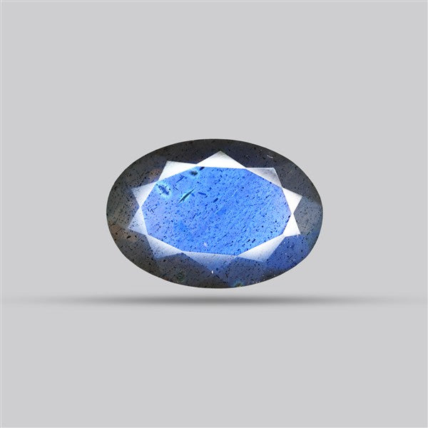 Deep Blue Labradorite Faceted High Grade Fine Gemstone