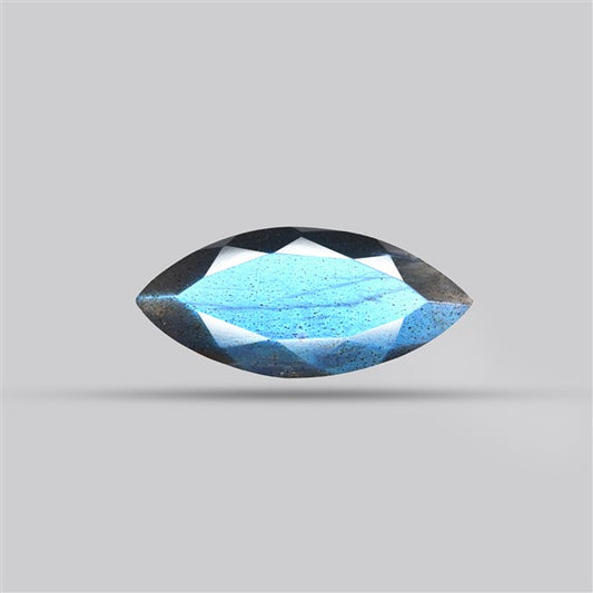 Deep Blue Labradorite Faceted High Grade Fine Gemstone