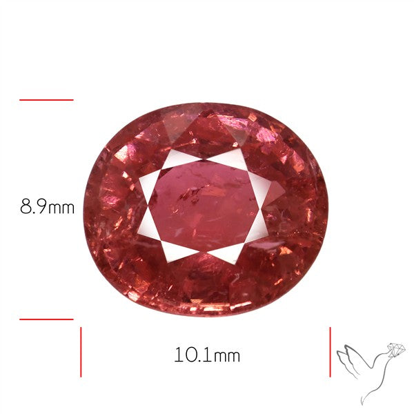 Pink Tourmaline Faceted Fine Gemstone