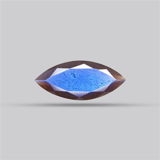 Deep Blue Labradorite Faceted High Grade Fine Gemstone