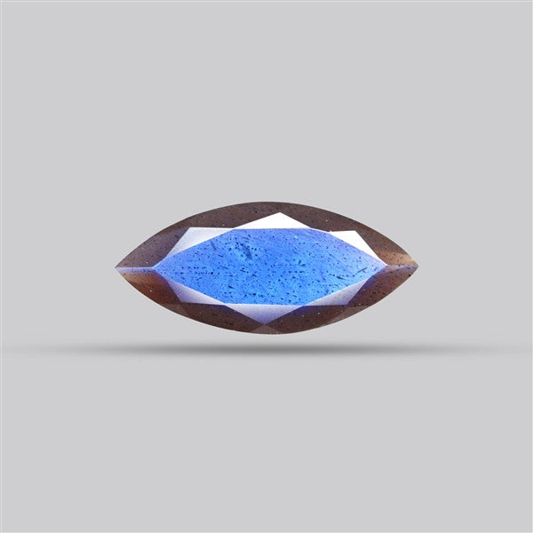 Deep Blue Labradorite Faceted High Grade Fine Gemstone