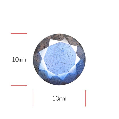 Deep Blue Labradorite Faceted High Grade Fine Gemstone
