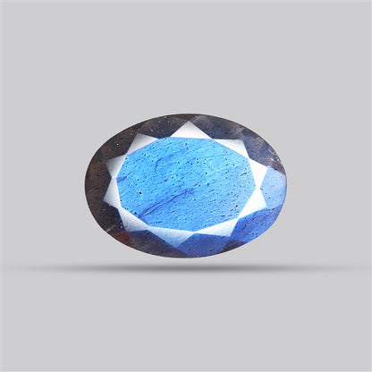 Deep Blue Labradorite Faceted High Grade Fine Gemstone