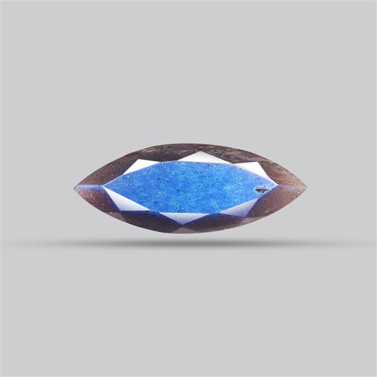 Deep Blue Labradorite Faceted High Grade Fine Gemstone