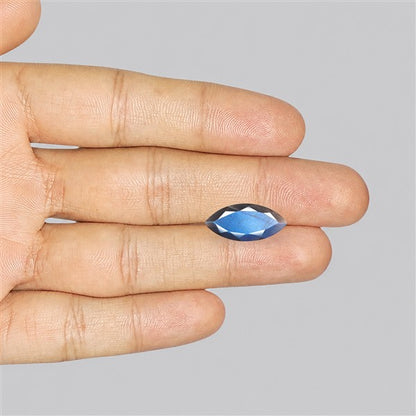 Deep Blue Labradorite Faceted High Grade Fine Gemstone