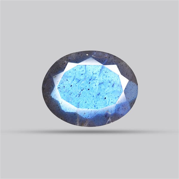 Deep Blue Labradorite Faceted High Grade Fine Gemstone