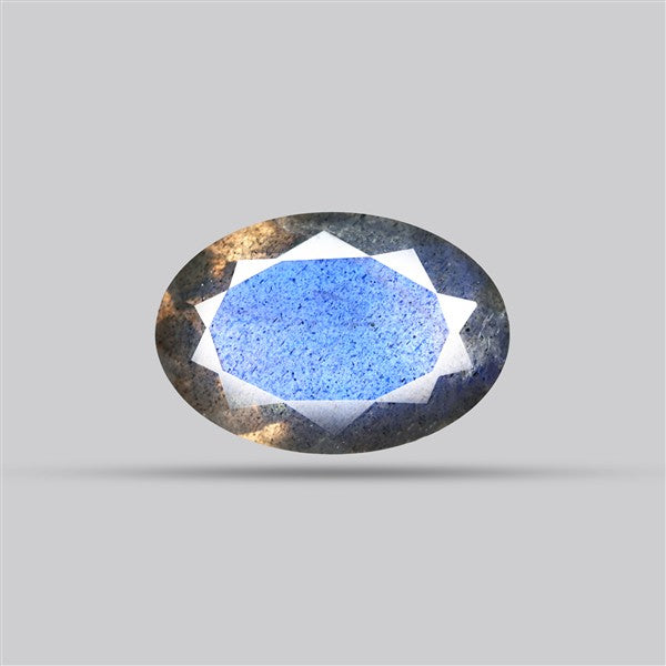 Deep Blue Labradorite Faceted High Grade Fine Gemstone