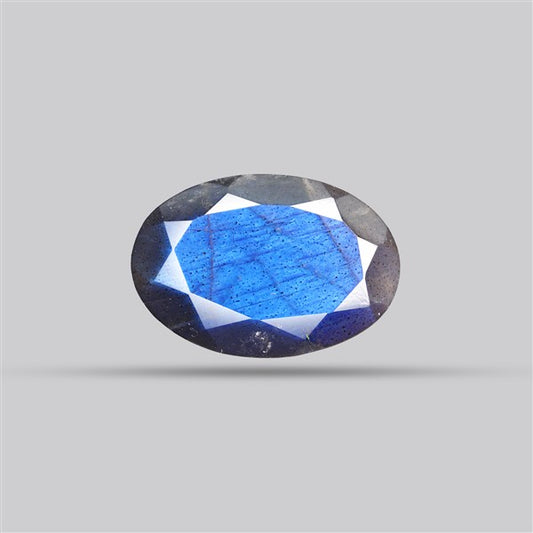 Deep Blue Labradorite Faceted High Grade Fine Gemstone